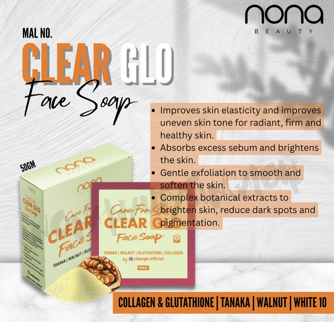 Clearglo collagen soap