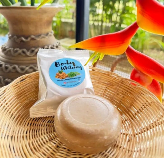 Body whitening soap